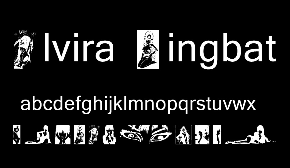 Elvira Dingbats font