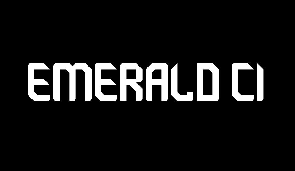 emerald city font big