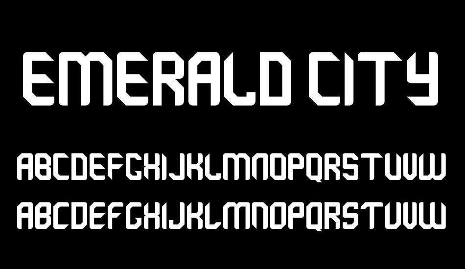 emerald city font