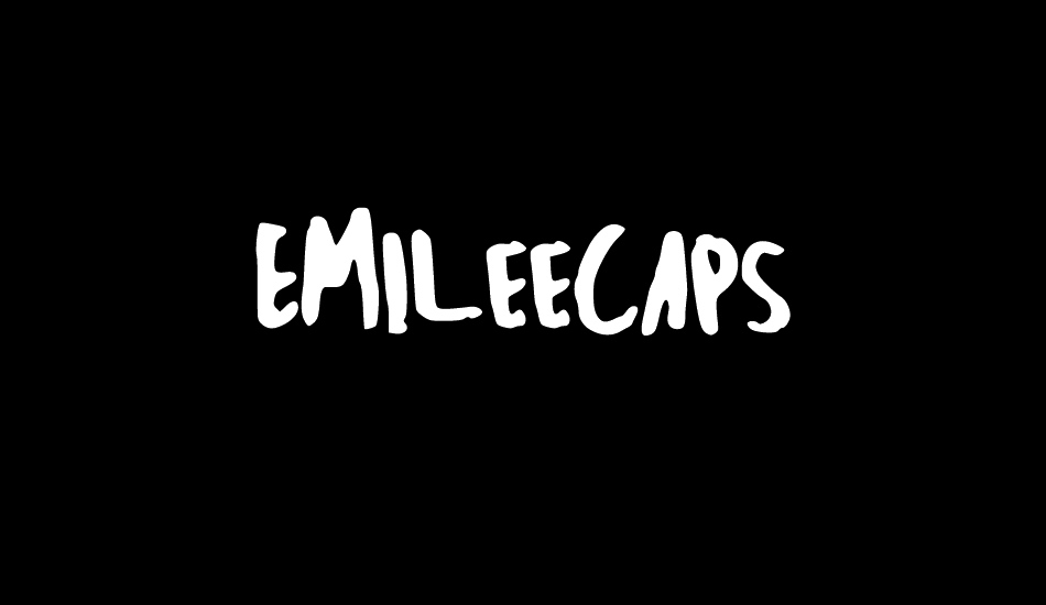 EmileeCaps font big