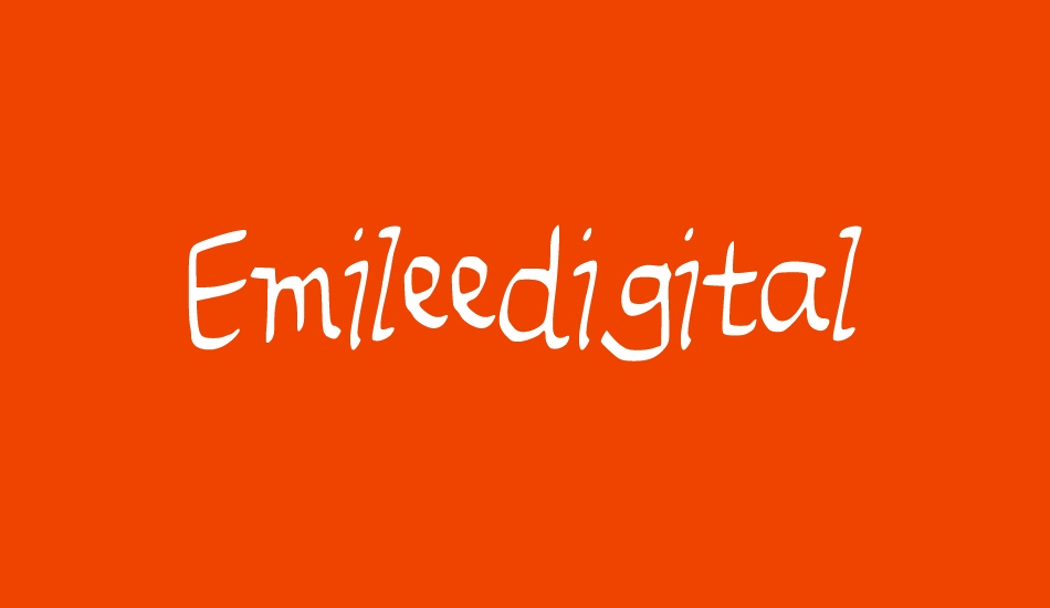 Emileedigital font big