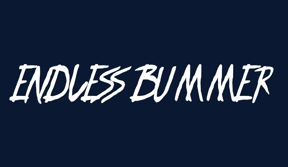 ENDLESS BUMMER font big