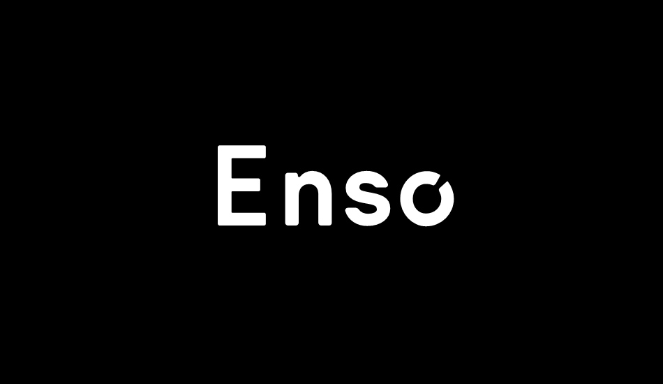 Enso font big