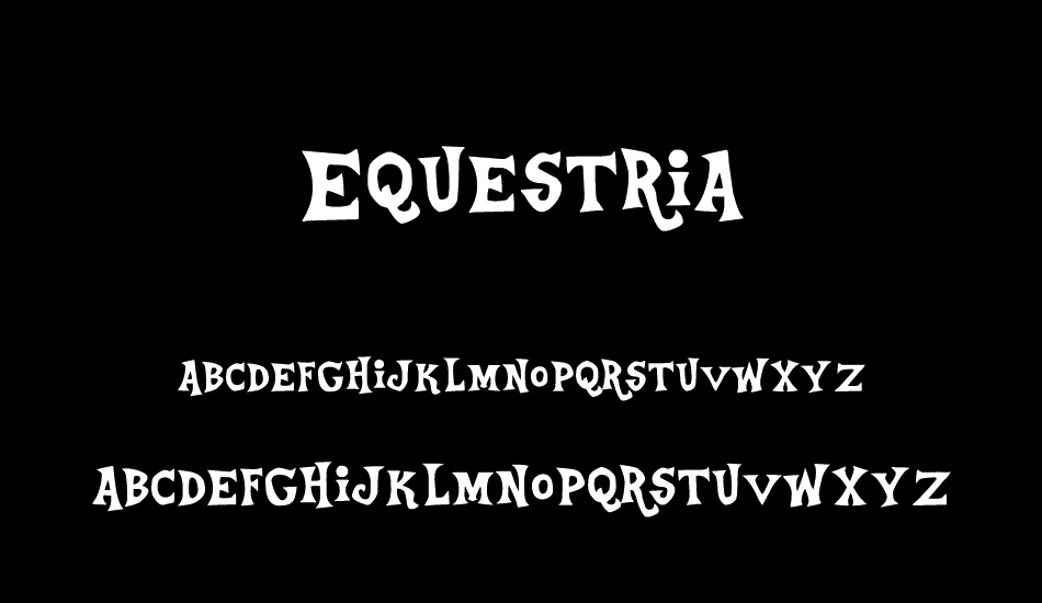 Equestria font