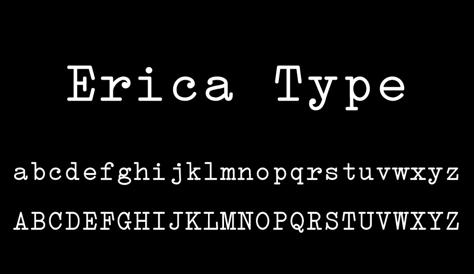 Erica Type font