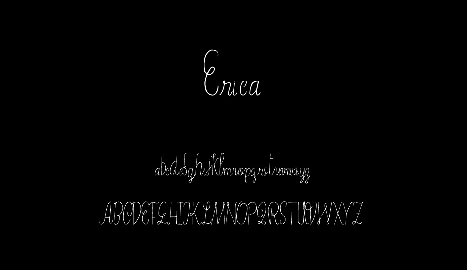 Erica font