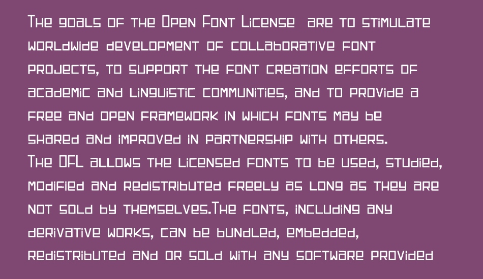 Espacio Cuadrado font 1