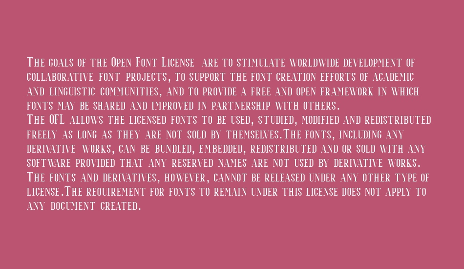 Espoir Serif Free font 1