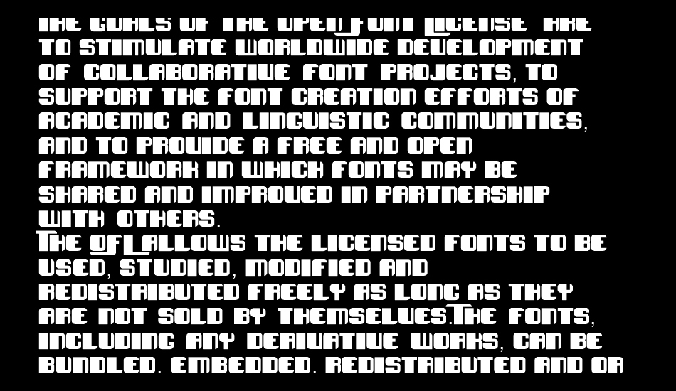 EsseF font 1