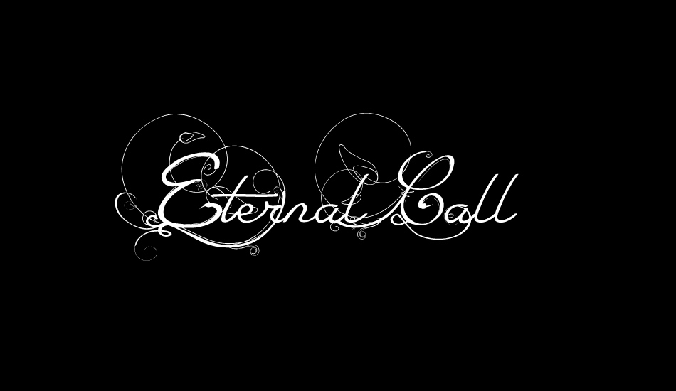 Eternal Call font big