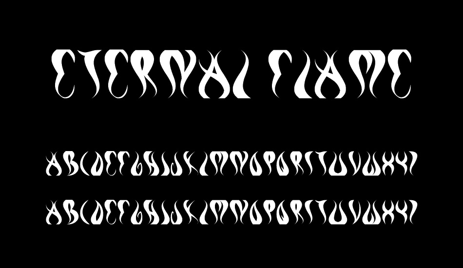 eternal flame font