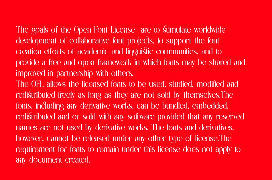Eternalo font 1