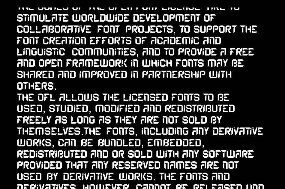 Etical font 1