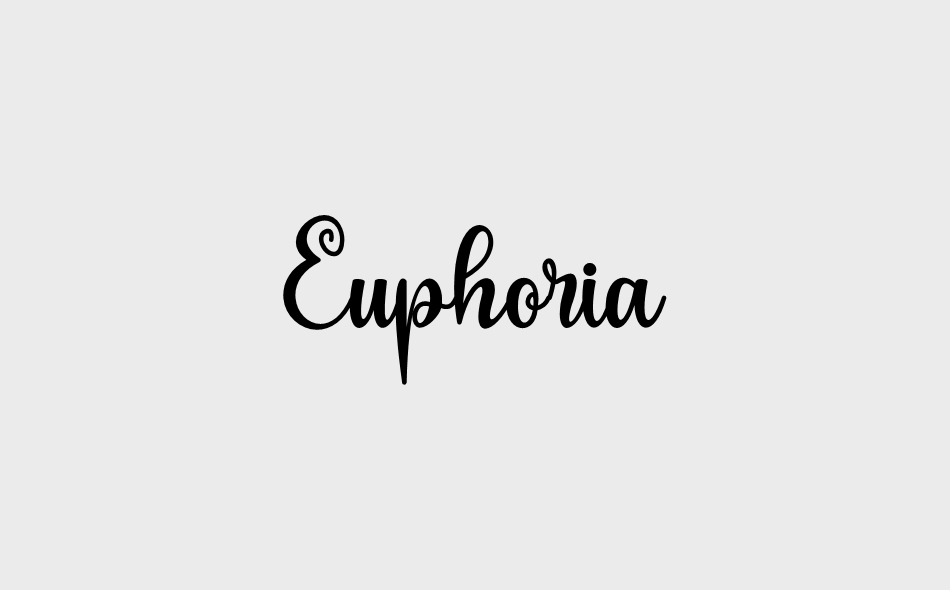 Euphoria font big