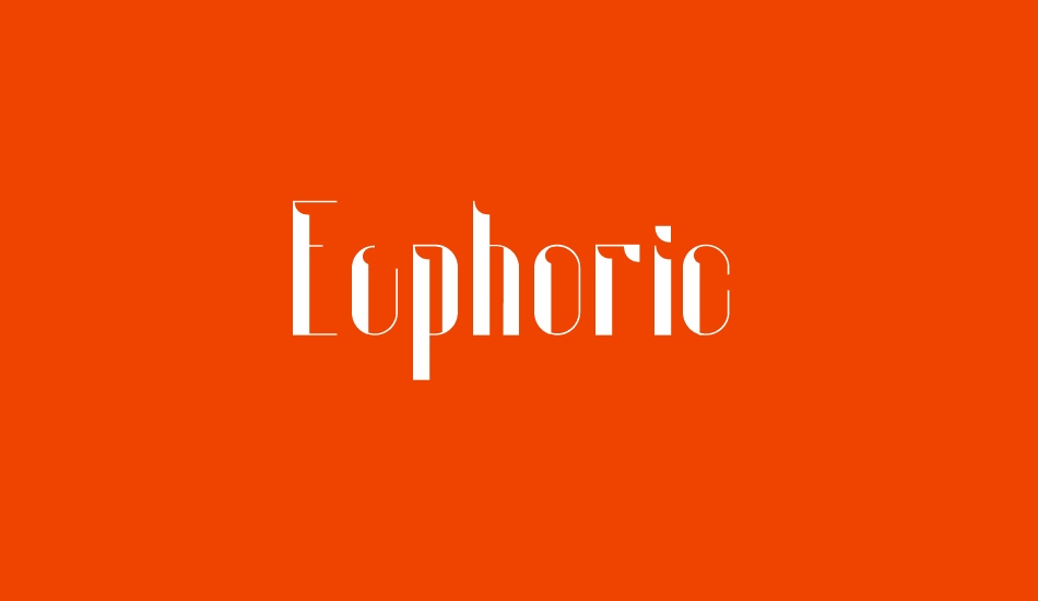 Euphoric font big