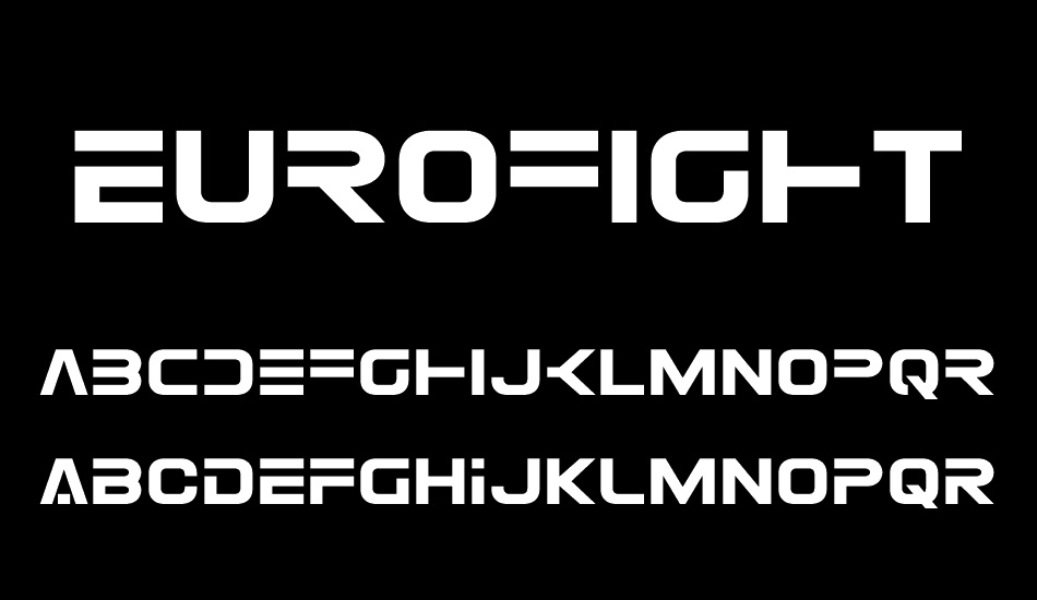 Eurofighter font