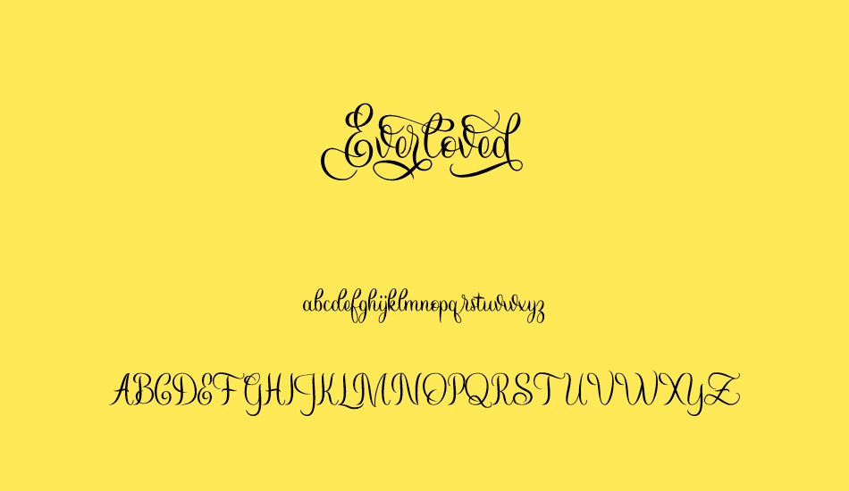 everloved font