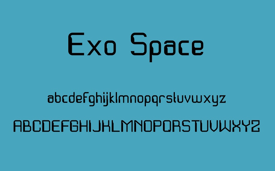 Exo Space font