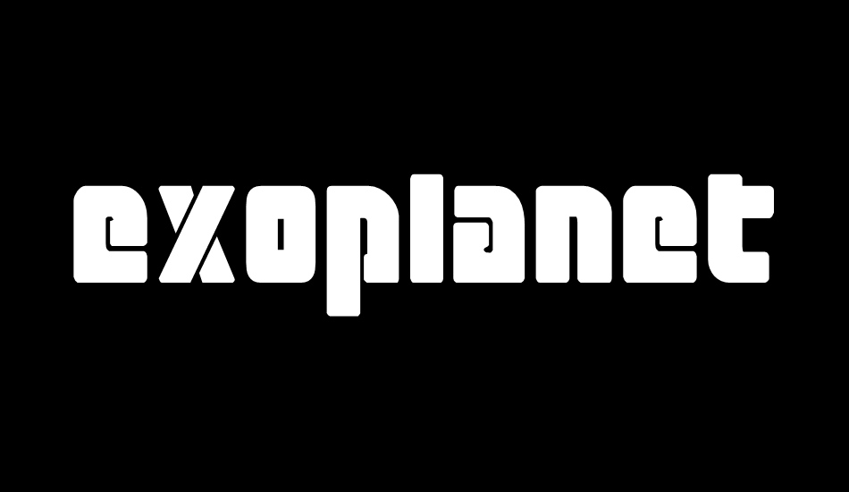 Exoplanet font big