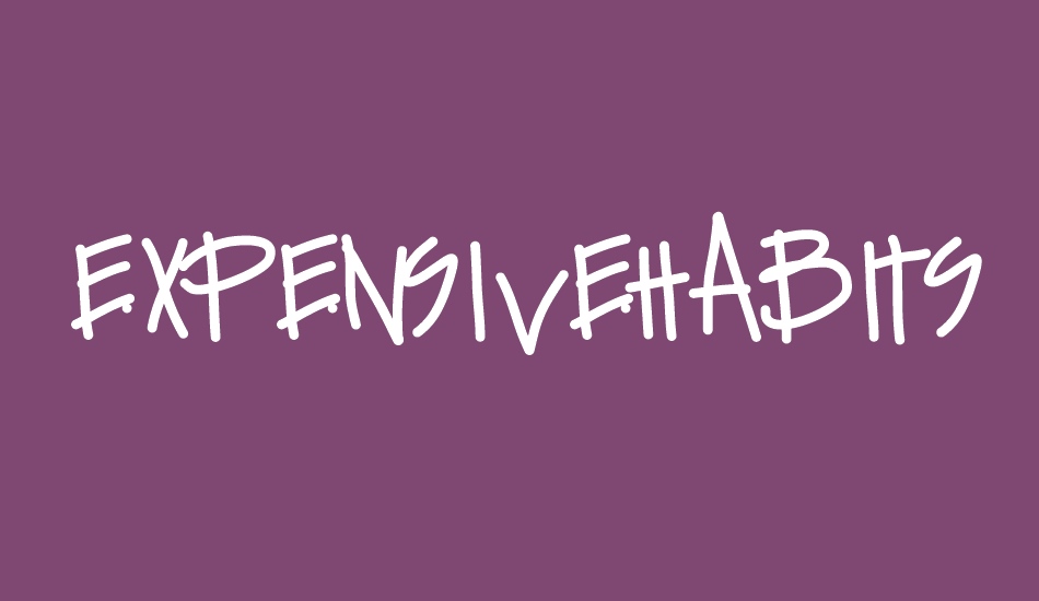 ExpensiveHabits font big