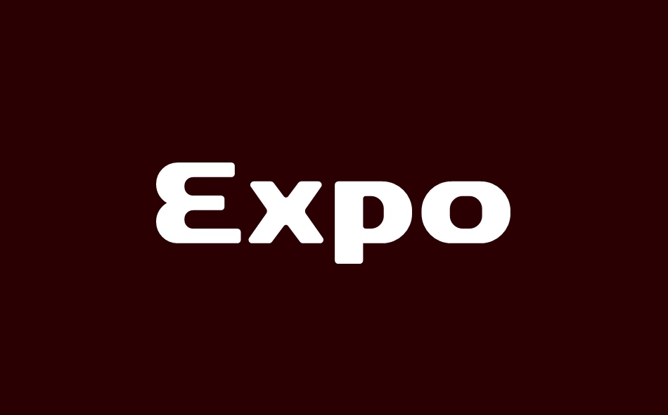 Expo font big