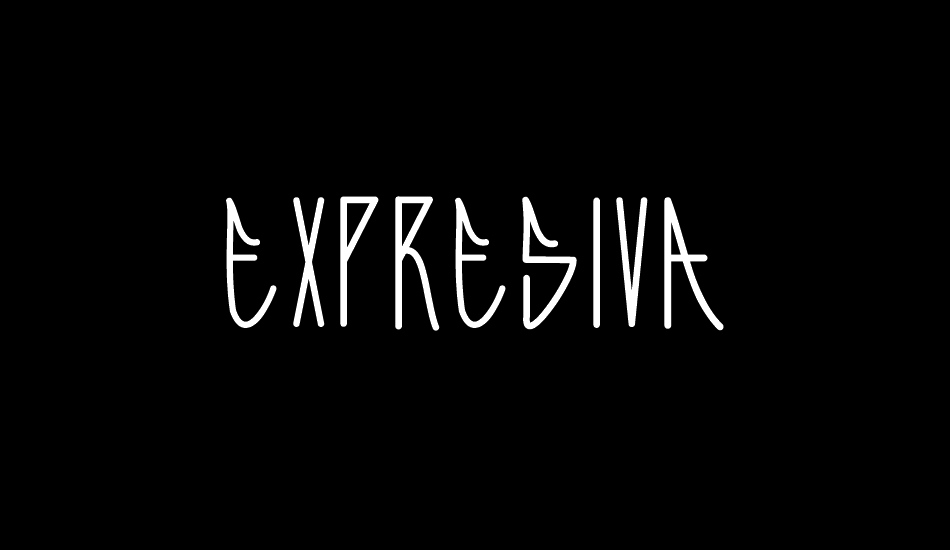 Expresiva font big