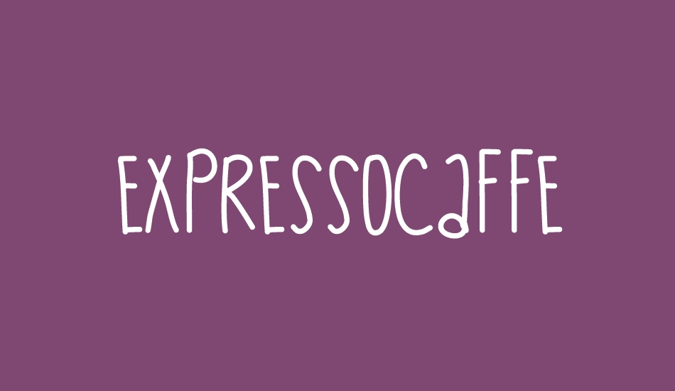 ExpressoCaffe font big