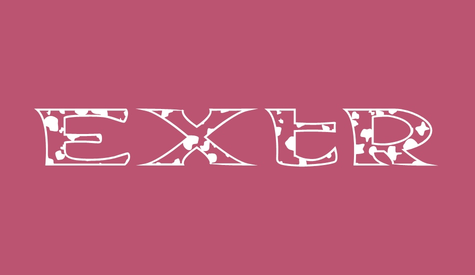 Extrano - Vaca font big