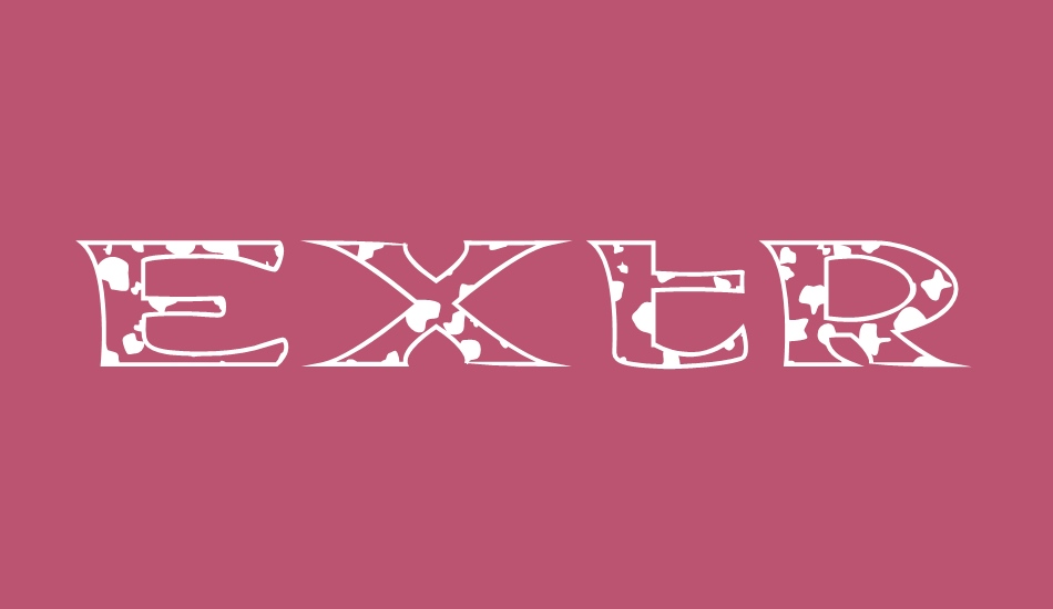 Extrano - Vaca font big