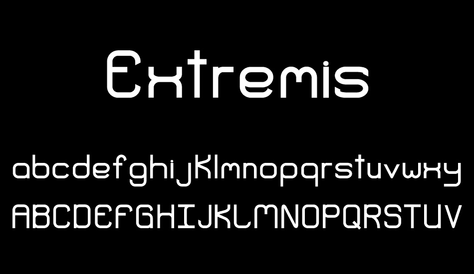 Extremis font