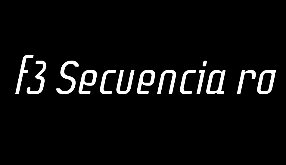 f3 Secuencia round ffp font big