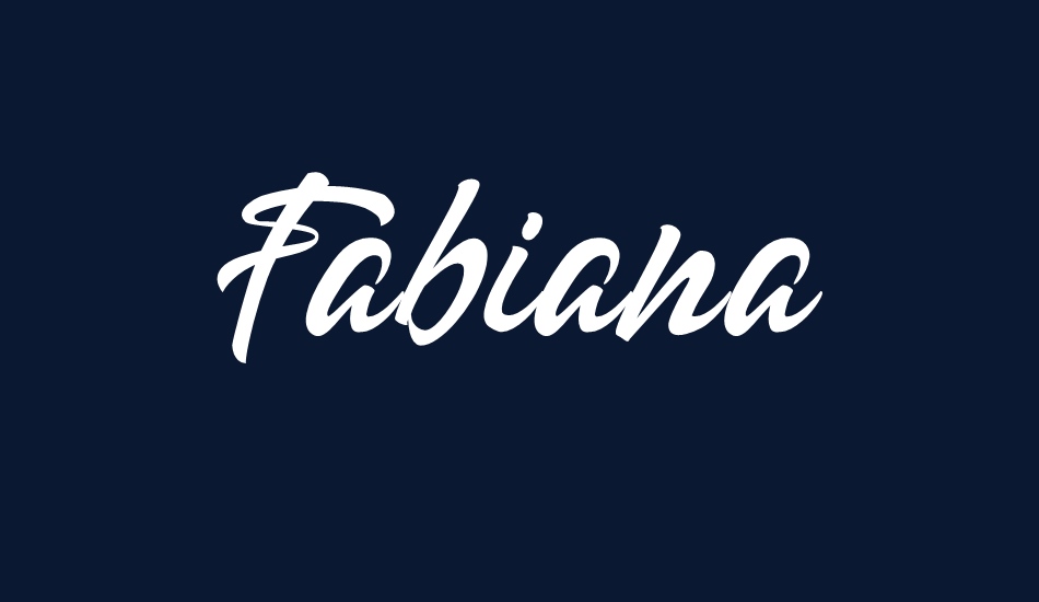 Fabiana font big