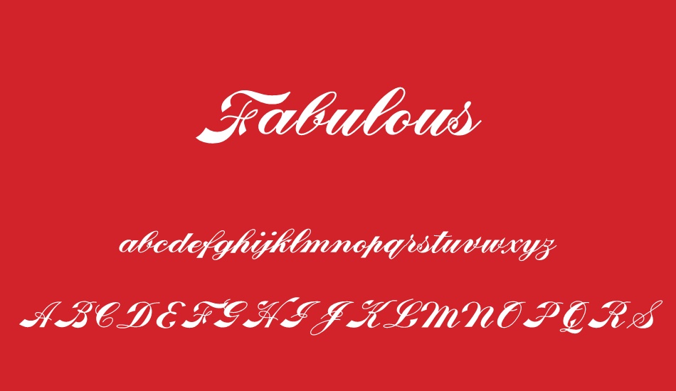 fabulous-personal-use font