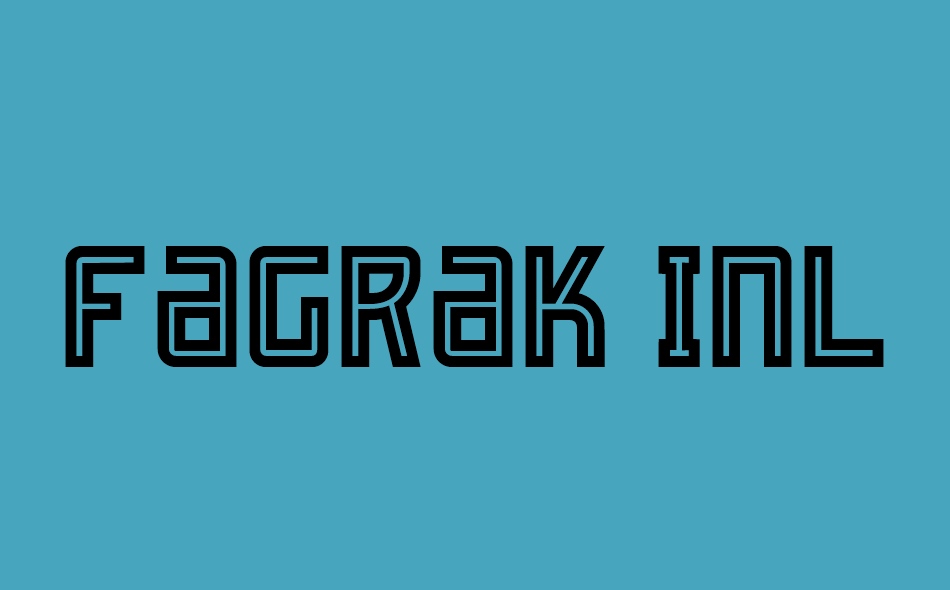 Fagrak font big