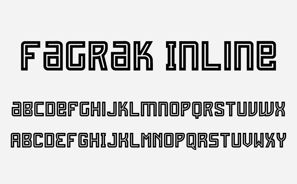 Fagrak font