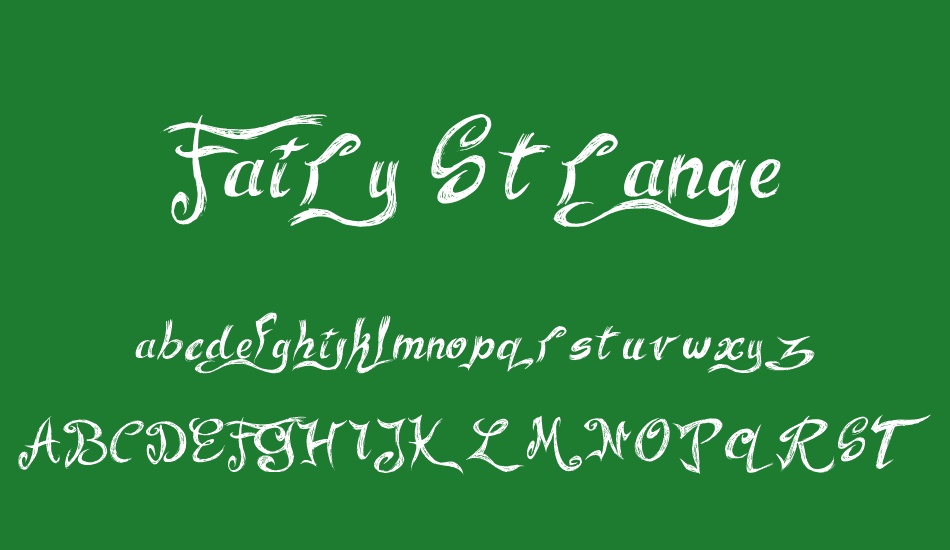 Fairy Strange font