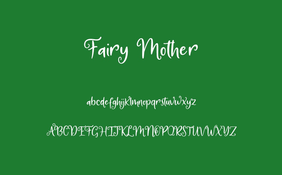 Fairy Mother font