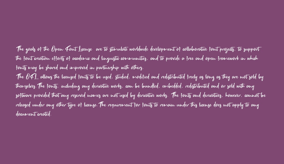 Fake Serif font 1