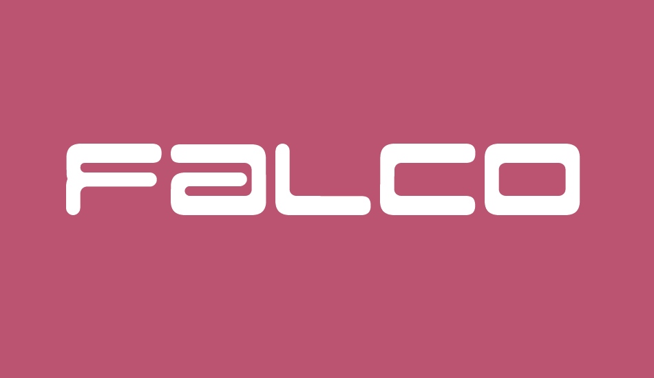 Falcon font big