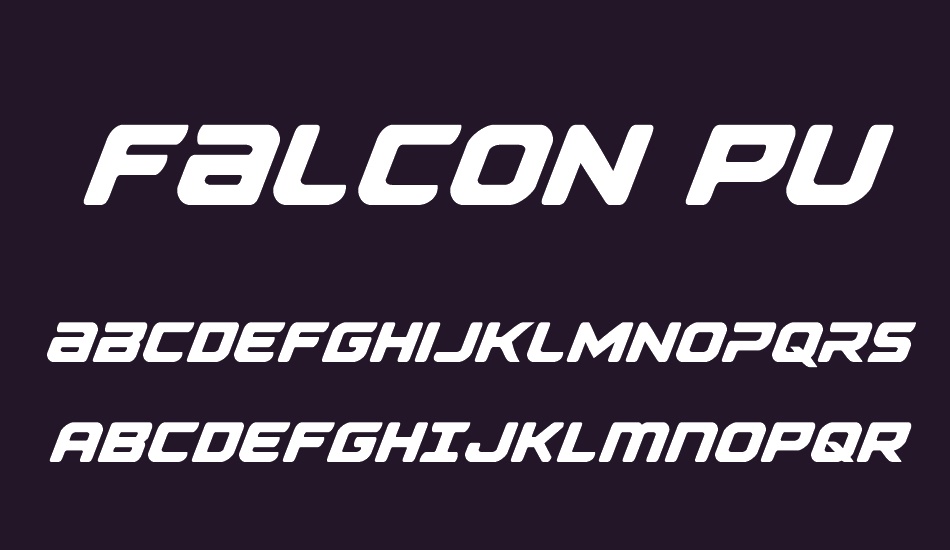 Falcon Punch font