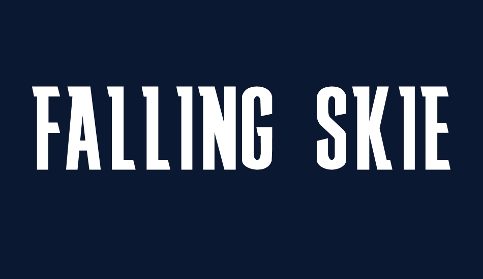 FALLING SKIES font big