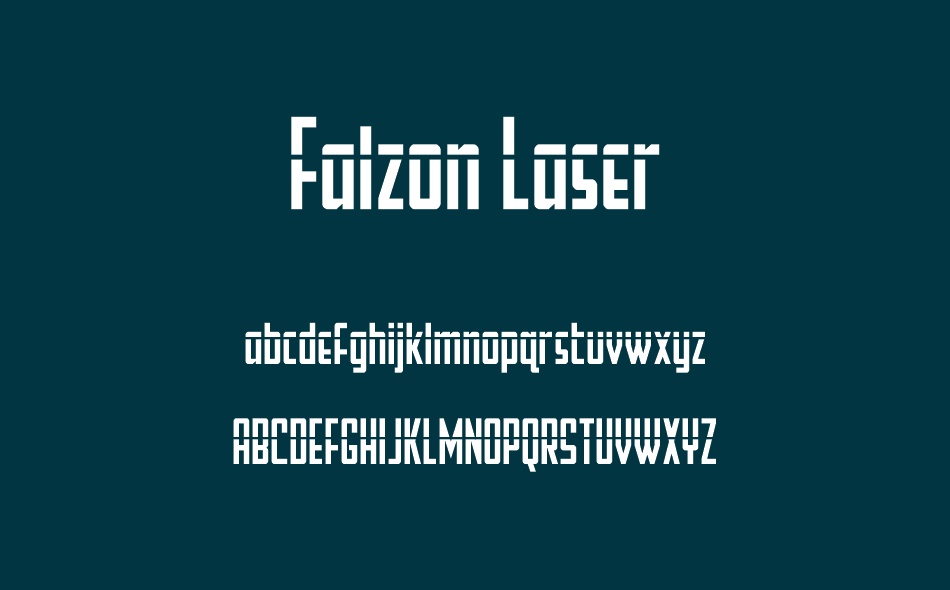 Falzon font