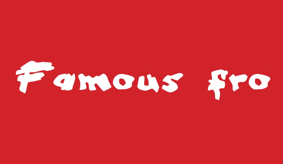 Famous fromage font big