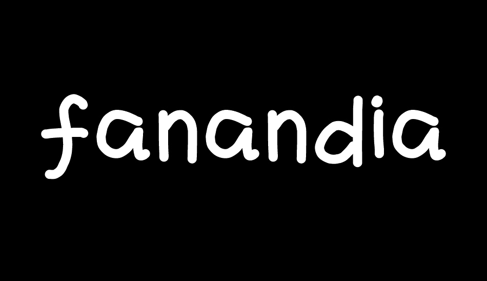 fanandiaade font big