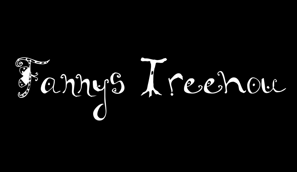 Fannys Treehouse font big