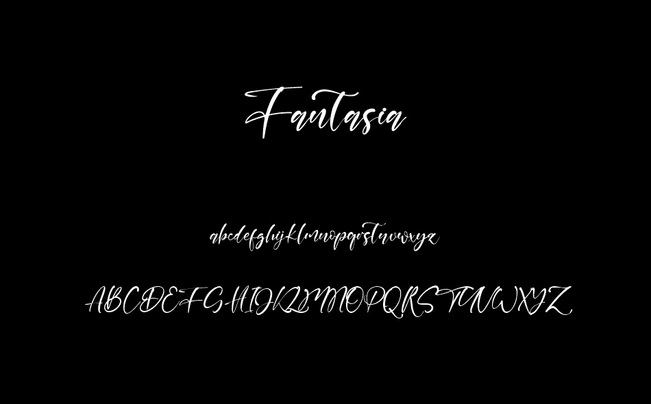 Fantasia font