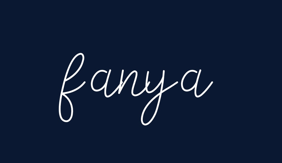 fanya font big