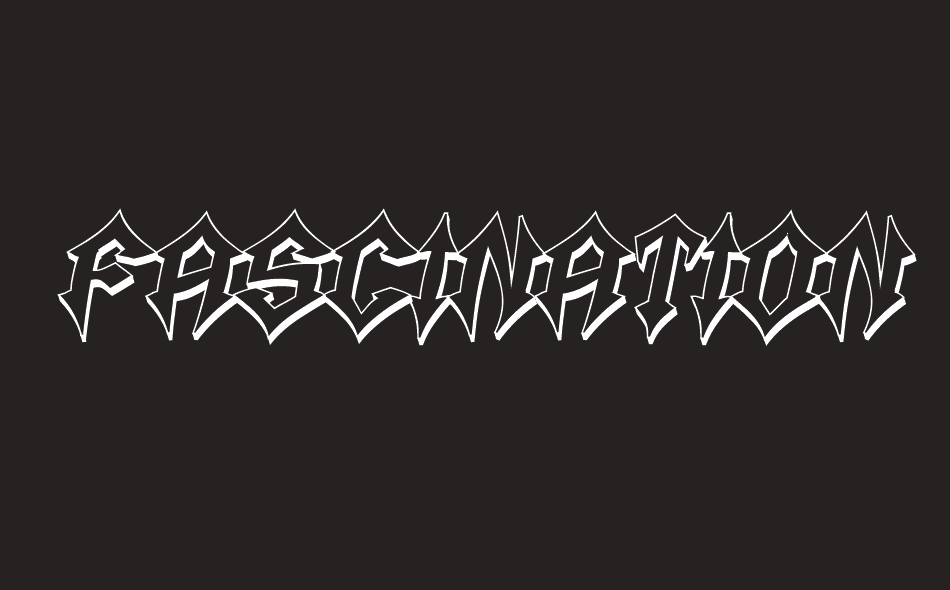 Fascination font big