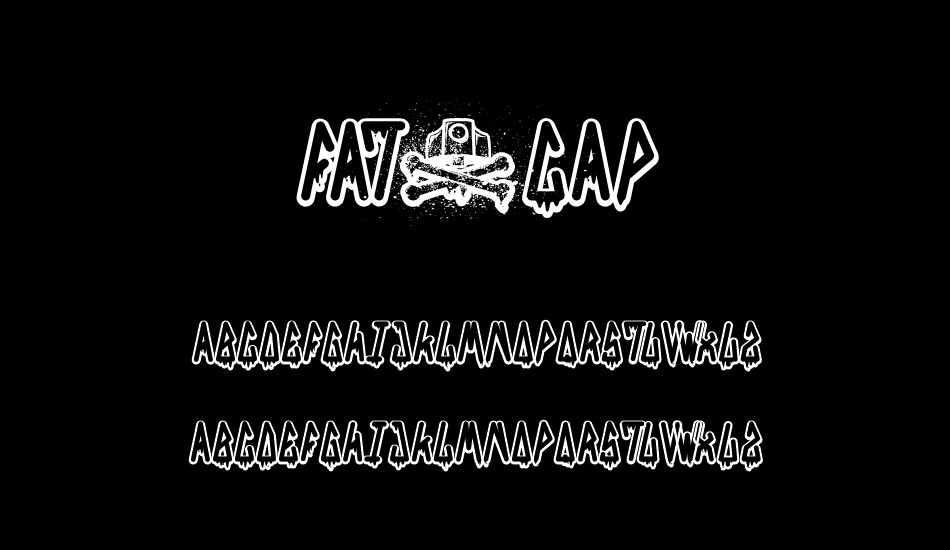 FAT&CAP font