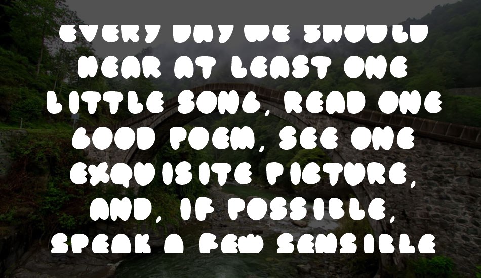 fat ass filled font text